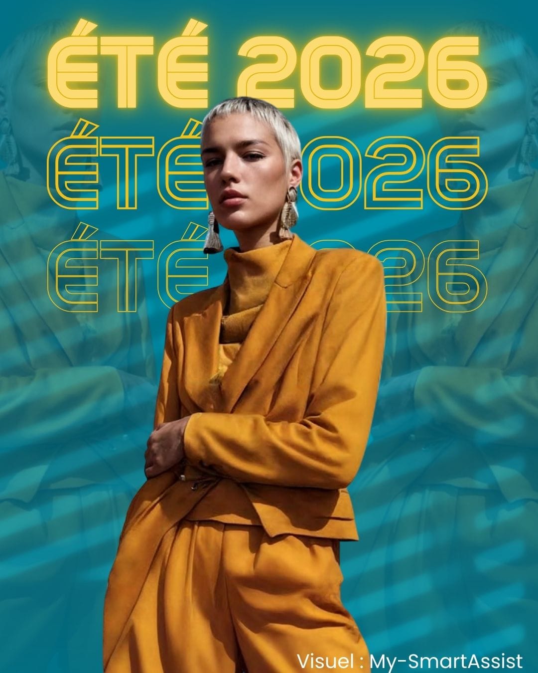 Modèle 4 de visuel été
