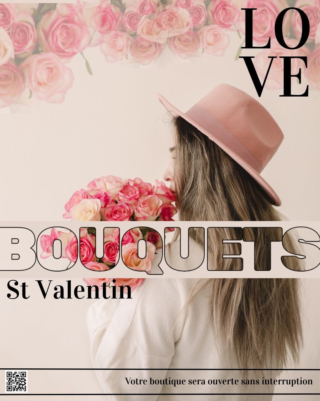 Modèle 5 de visuel St Valentin